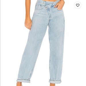 AGOLDE Criss Cross Upsized Jeans